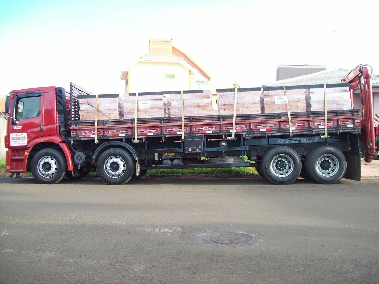 Caminhão de transporte